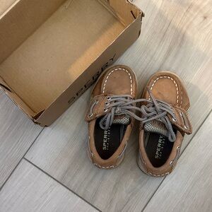 Sperry Boys Billfish AC Shoes - Dark Tan